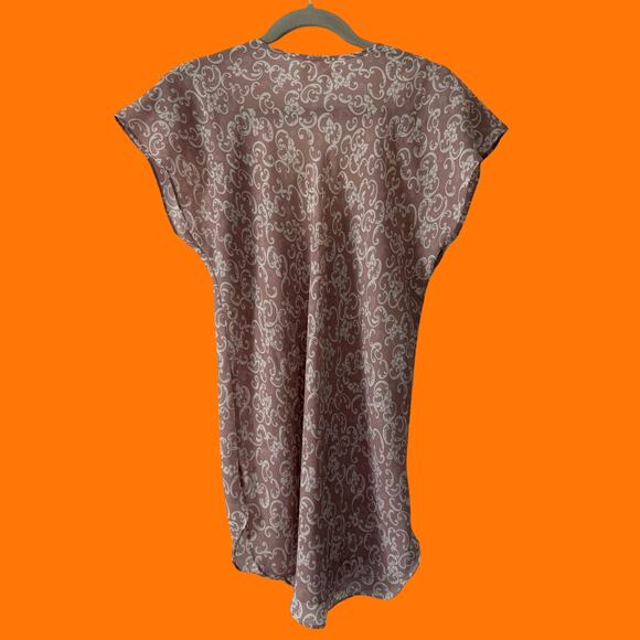 90's vintage victorian floral lace rosette whimsigoth mini slip dress SMALL - Picture 4 of 4